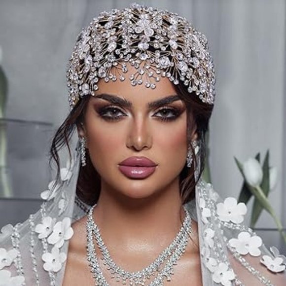 rhinestone bridal headpieces
